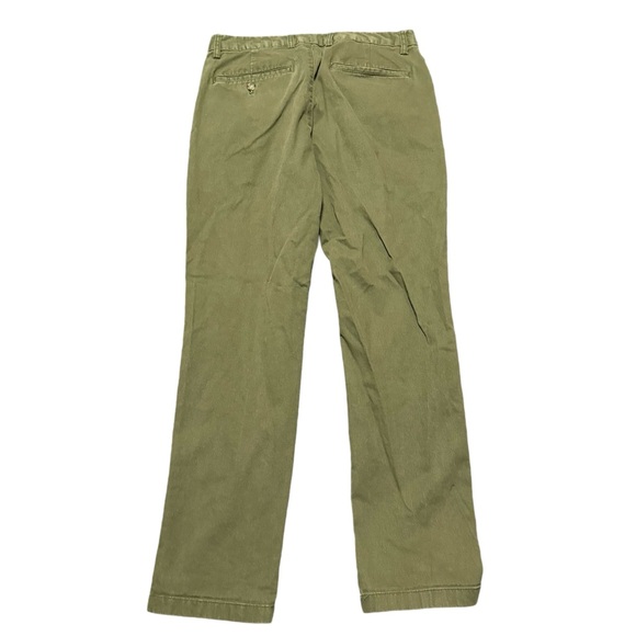 Old Navy Cotton Twill Slim Chino Pants. Size 30 x 30. Olive Green. GUC - Picture 2 of 5